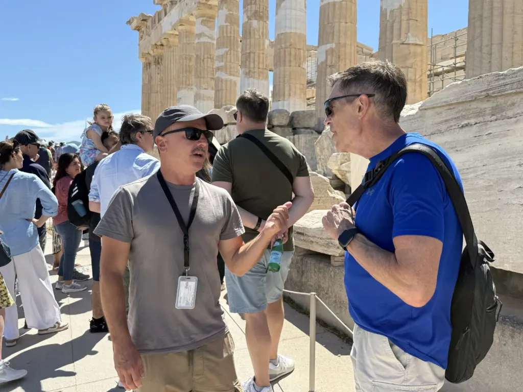 Acropolis private guide.
