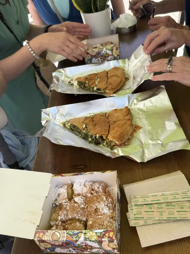Athen's 4 hr. food tasting tour.